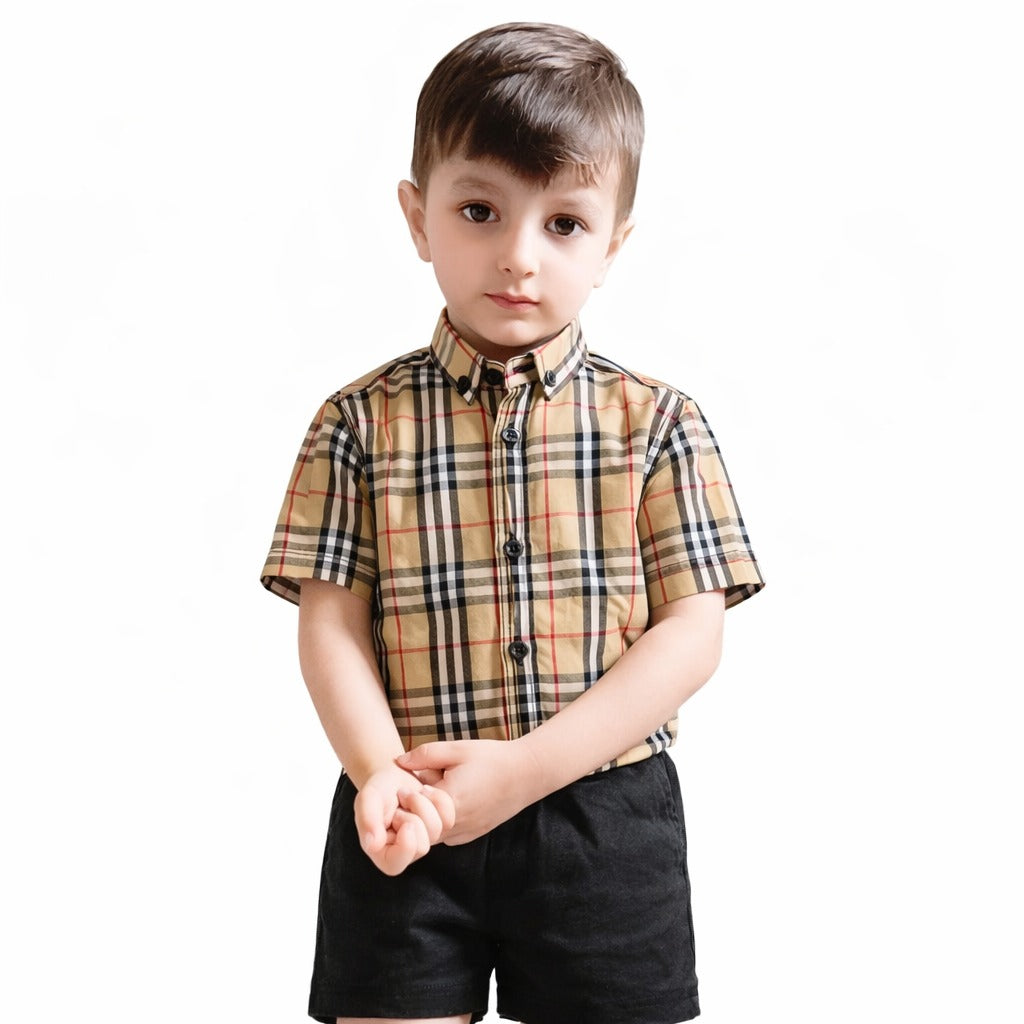 Kids check shirt