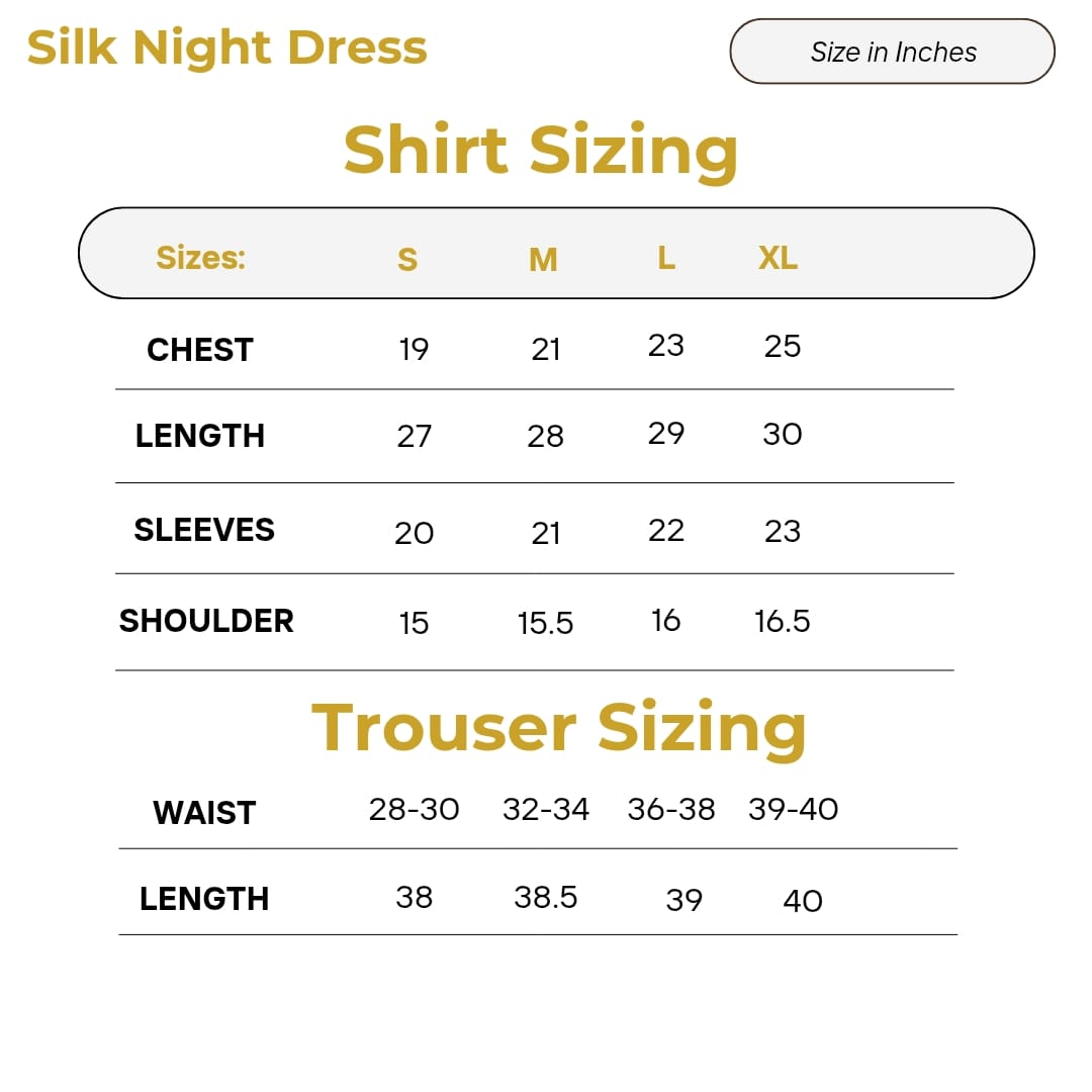 Silk Night Suit